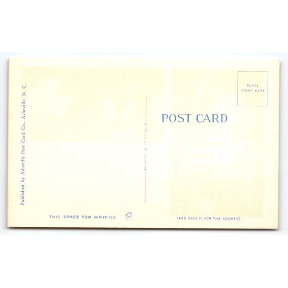 Vintage Linen Postcard Fair Toll Falls Southwest Virginia 1930s Scenic - Picture 2 of 2